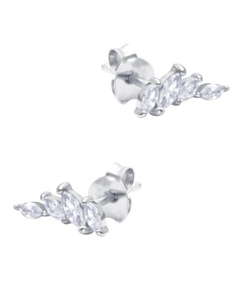 Gorgeous CZ Stone Silver Stud Earring STS-6248